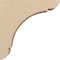 Ekena Millwork 4"W x 16"D x 16"H Thin Olympic Rough Cedar Woodgrain TimberThane Corbel, Primed Tan CORUR04X16X16OLYRCPR - alternate 5